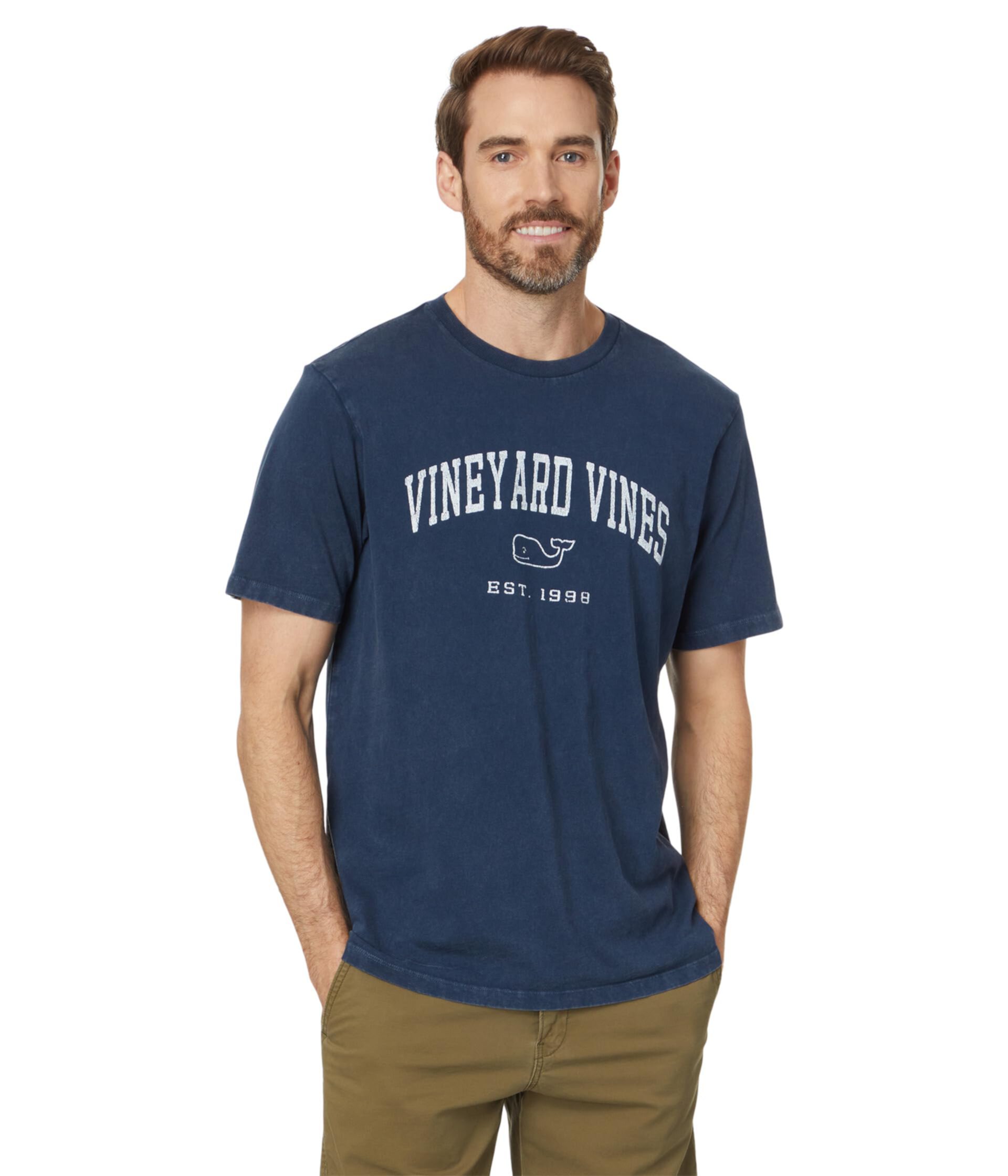 Мужская Футболка Vineyard Vines Heritage Wash VV Vineyard Vines