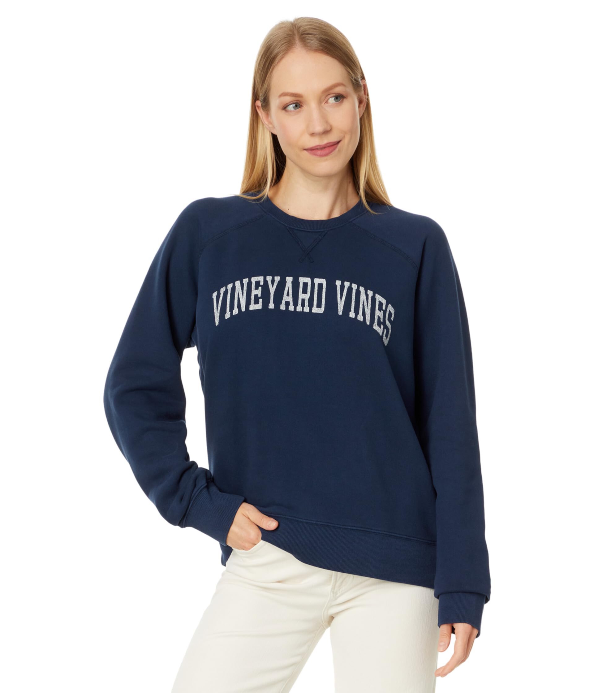 Женский Пуловер Vineyard Vines Graphic Crewneck Vineyard Vines