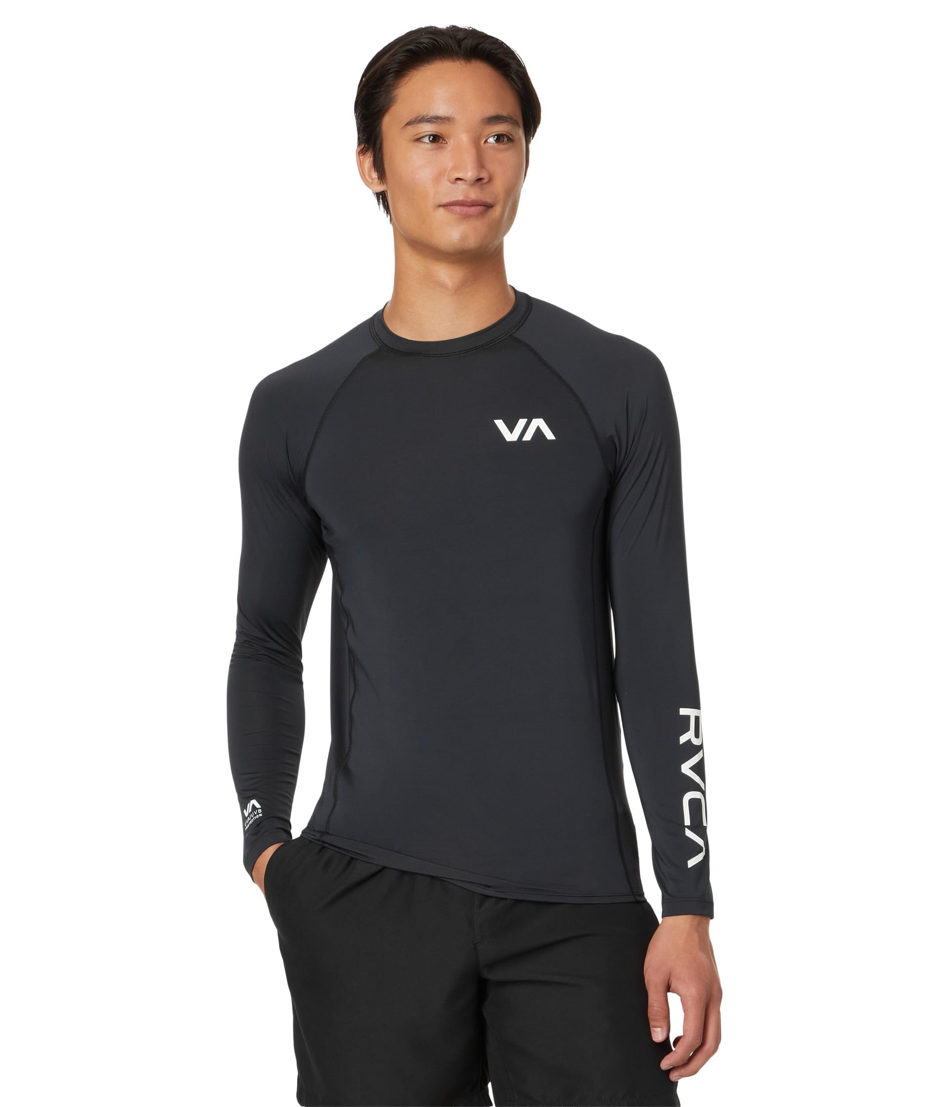 Унисекс Футболки RVCA L/S Rashguard RVCA