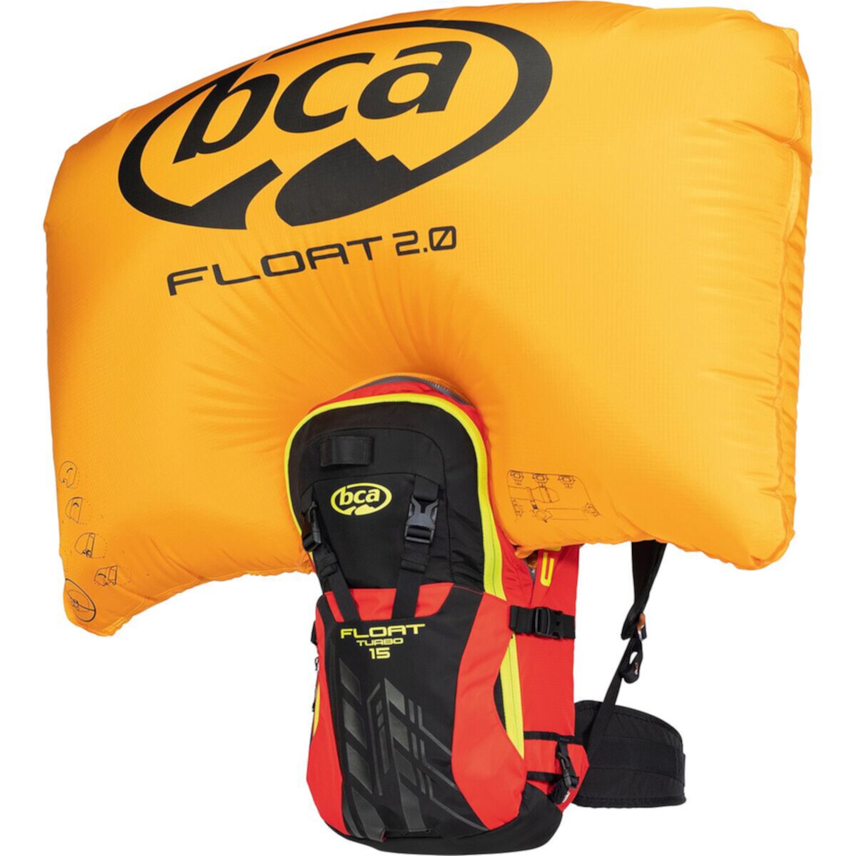 Рюкзак для лыж Backcountry Access Float 15 Turbo Airbag Backcountry Access