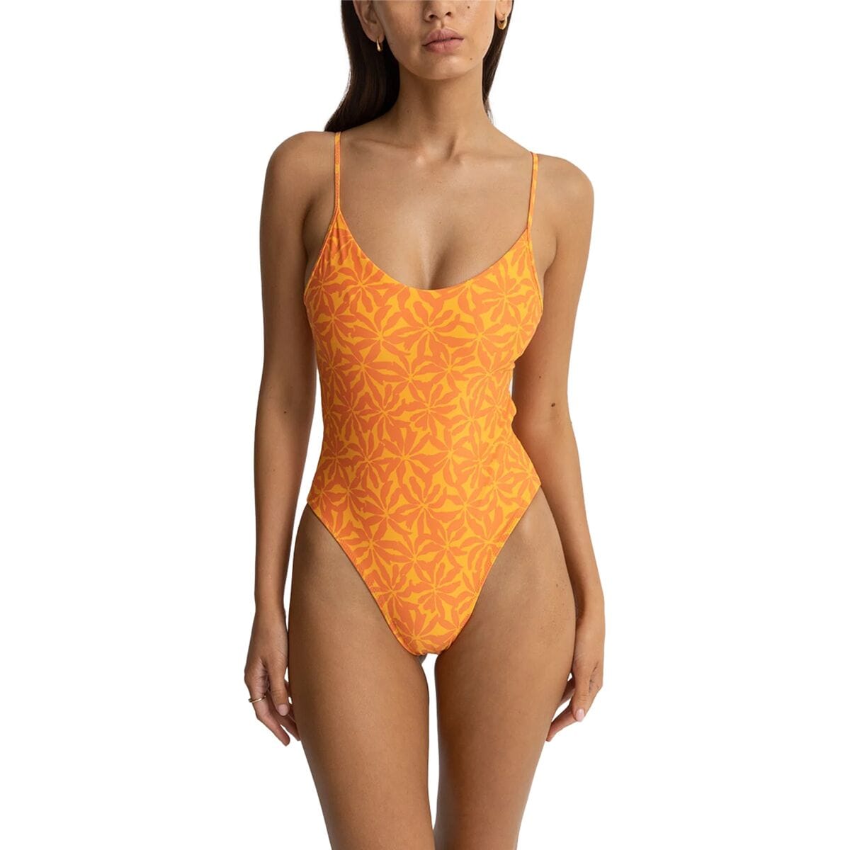 Allegra Tie Back Minimal One Piece Swimsuit RHYTHM