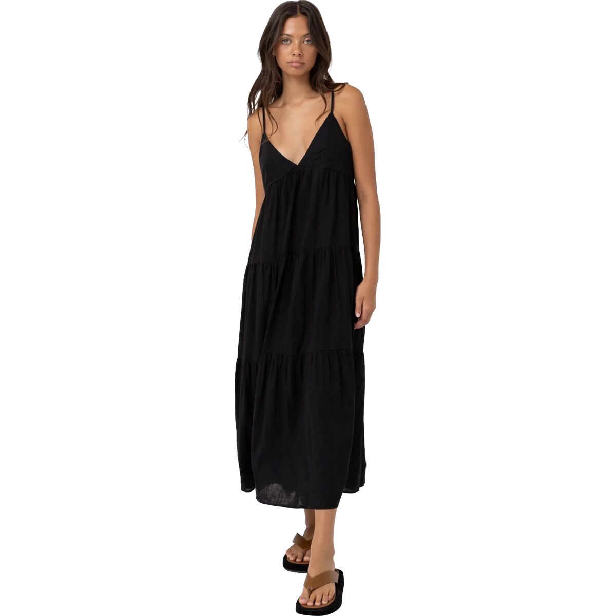 Classic Tiered Midi Dress RHYTHM