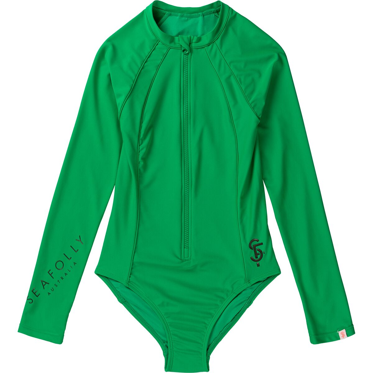 Купальник Seafolly Для девочек Essentials Long-Sleeve One-Piece Seafolly