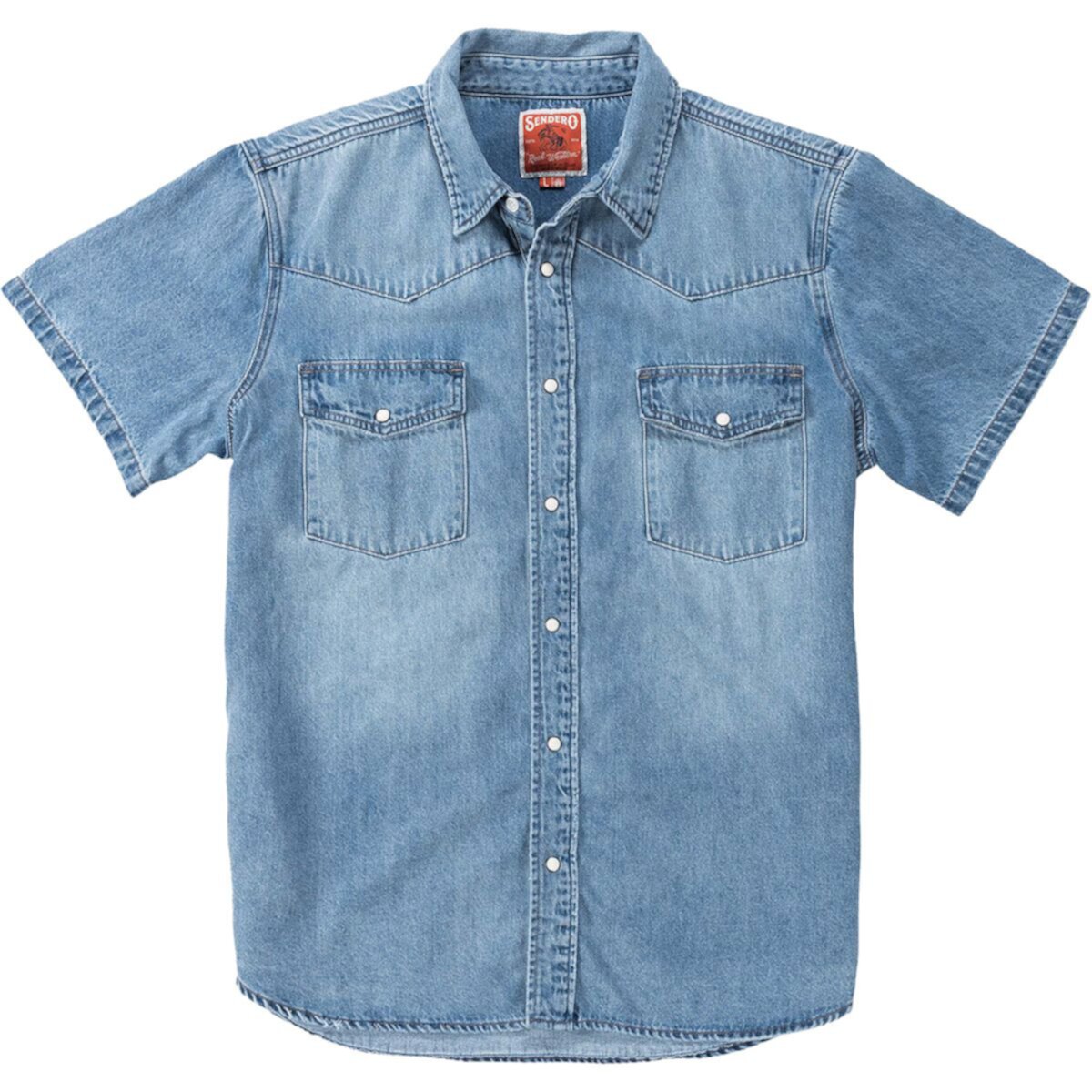 Wyatt Pearl Snap Short-Sleeve Shirt Sendero Provisions Co.