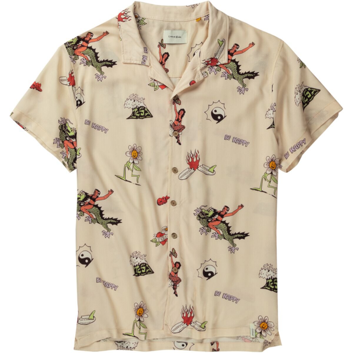 Hula Short-Sleeve Resort Shirt The Critical Slide Society