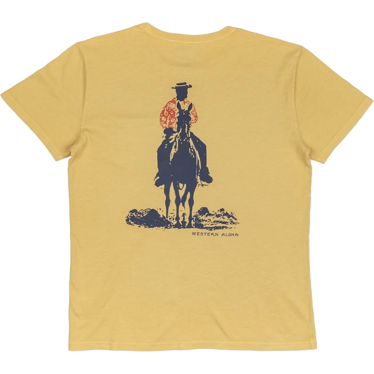 Paniolo On Horseback T-Shirt Western Aloha