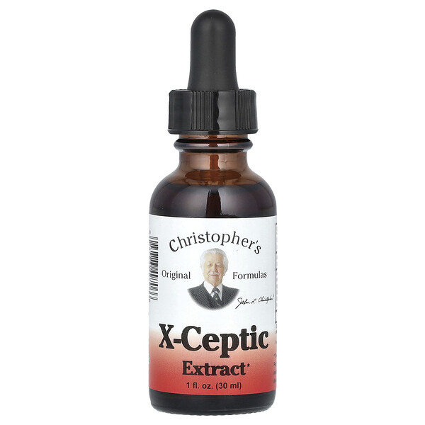 X-Ceptic Extract, 1 fl oz (30 ml) Christopher's