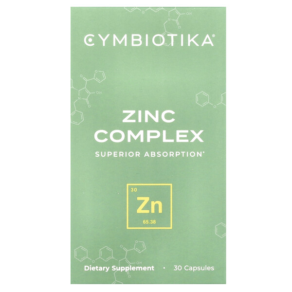 Zinc Complex, 30 Capsules Cymbiotika