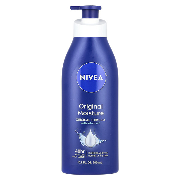 Original Moisture Body Lotion, 16.9 fl oz (500 ml) Nivea