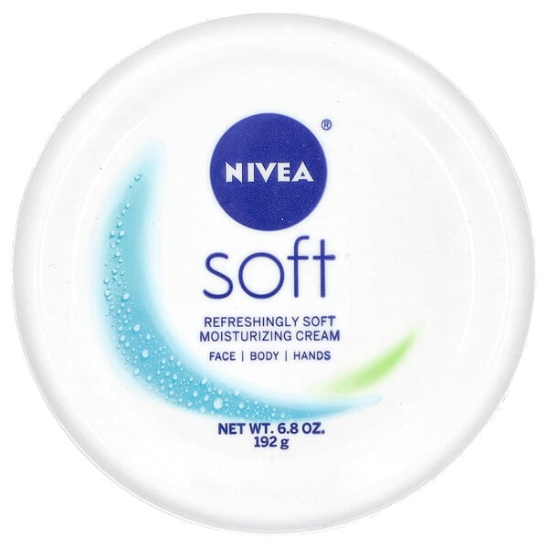 Soft, Moisturizing Cream With Jojoba Oil & Vitamin E, 6.8 oz (192 g) Nivea