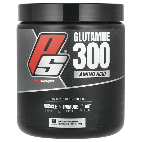Glutamine 300, Amino Acid, 10.58 (300 g) ProSupps