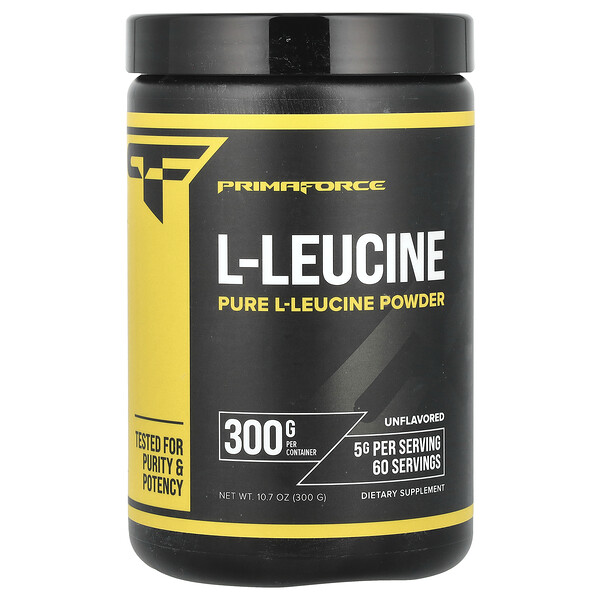 L-Leucine, Unflavored, 10.7 oz (300 g) Primaforce