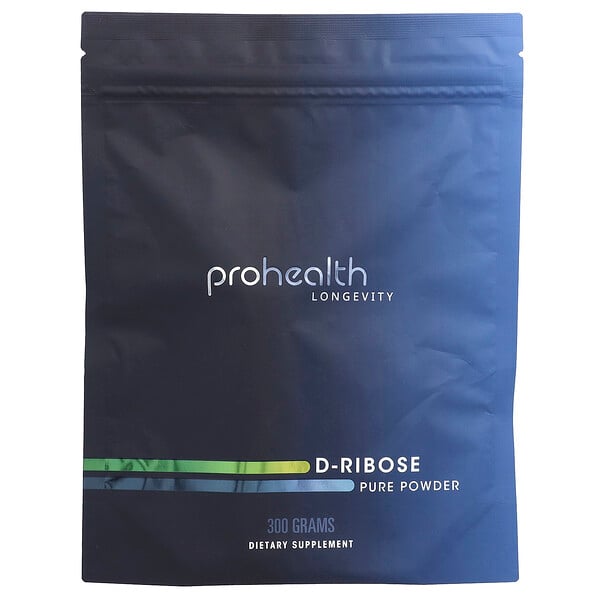 D-Ribose Pure Powder (Порошок), 300 g ProHealth Longevity