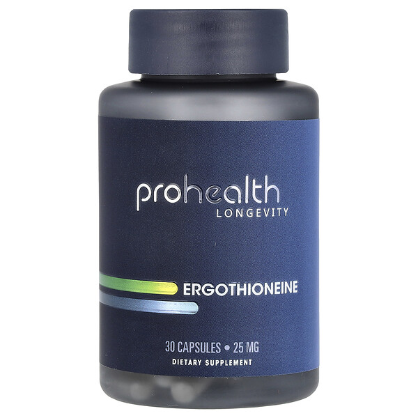 Ergothioneine, 25 mg, 30 Capsules (Капсулы) ProHealth Longevity