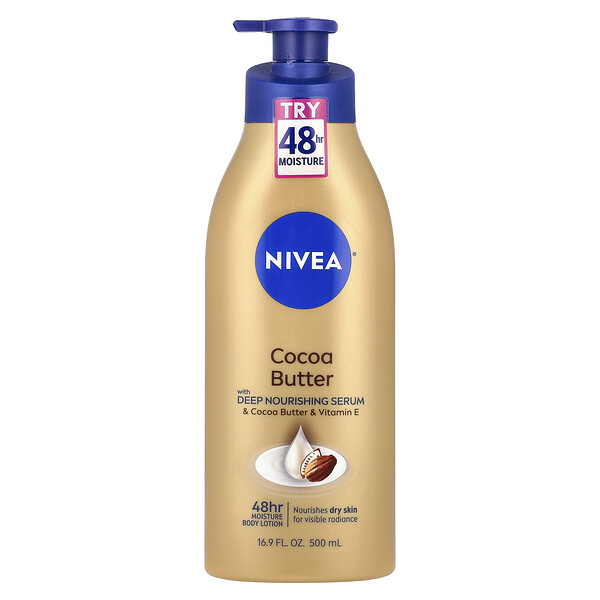 Cocoa Butter Body Lotion, 16.9 fl oz (500 ml) Nivea