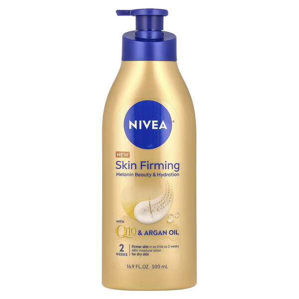 Skin Firming Melanin Beauty & Hydration Body Lotion, 16.9 fl oz (500 ml) Nivea