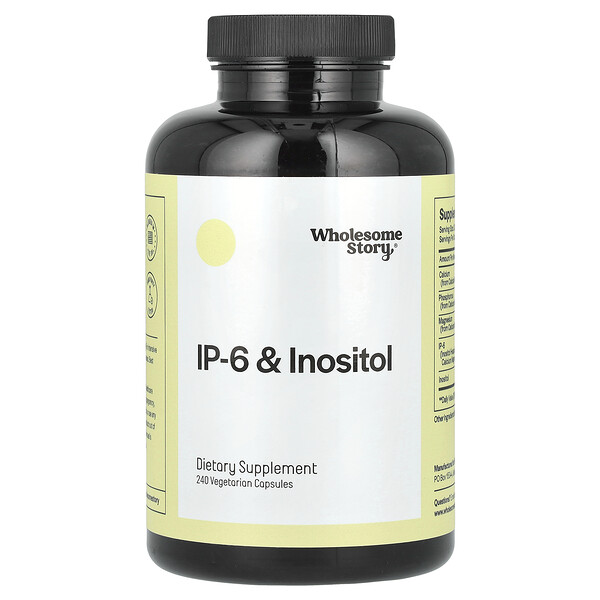 IP-6 & Inositol, 240 Vegetarian Capsules Wholesome