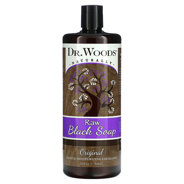 Raw Black Soap, Original, 32 fl oz (946 mg) Dr. Woods