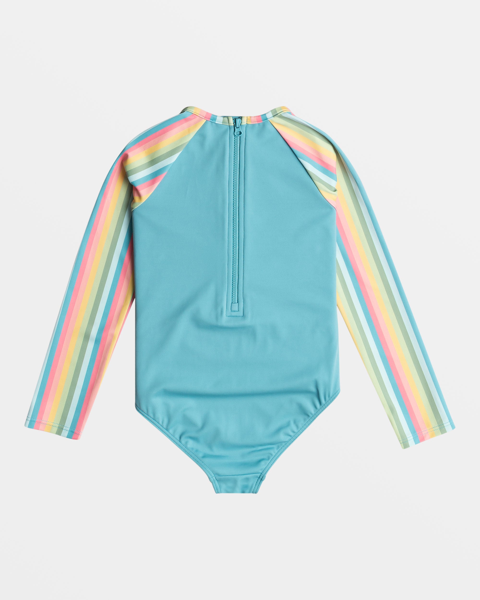 Girls 2-7 Rainbow Stripe Long Sleeve Swimsuit Roxy