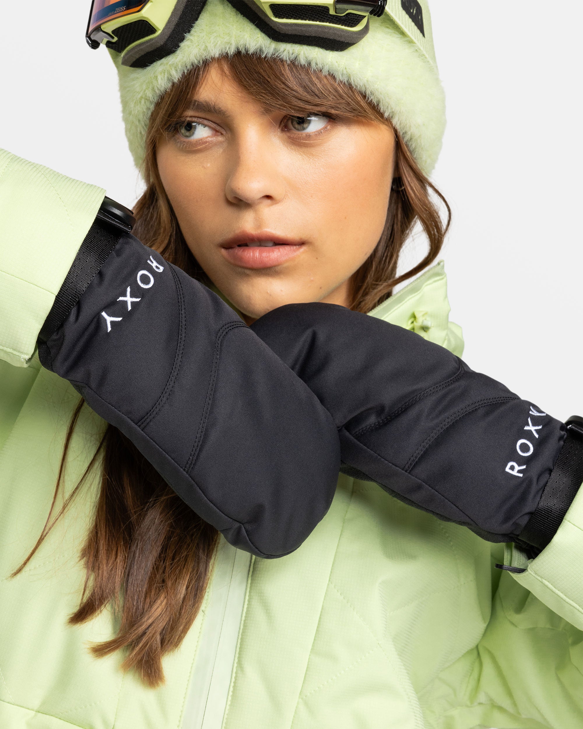 Roxy Jetty Solid Snowboard/Ski Mittens Roxy