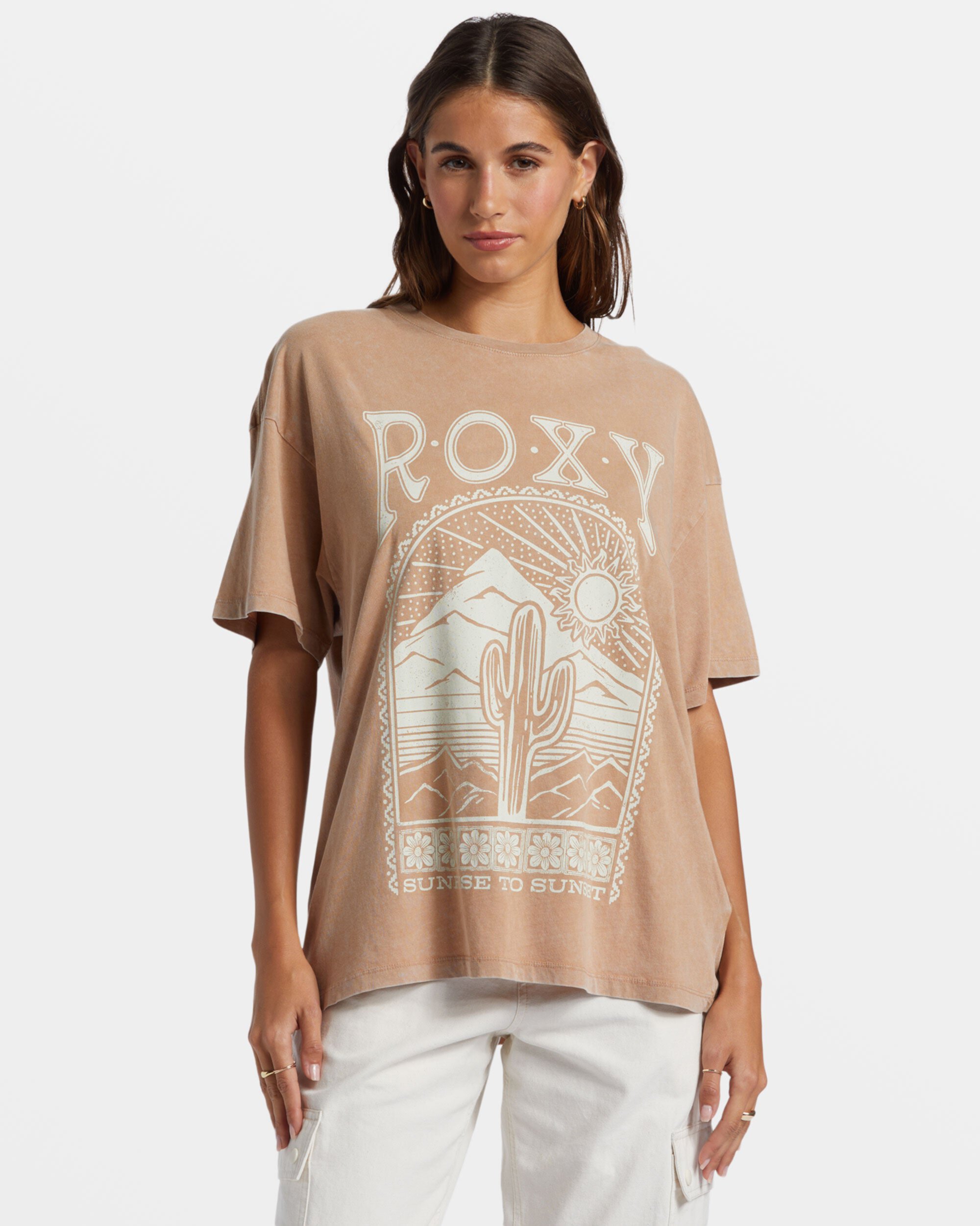 Saguaro Oversized T-Shirt Roxy