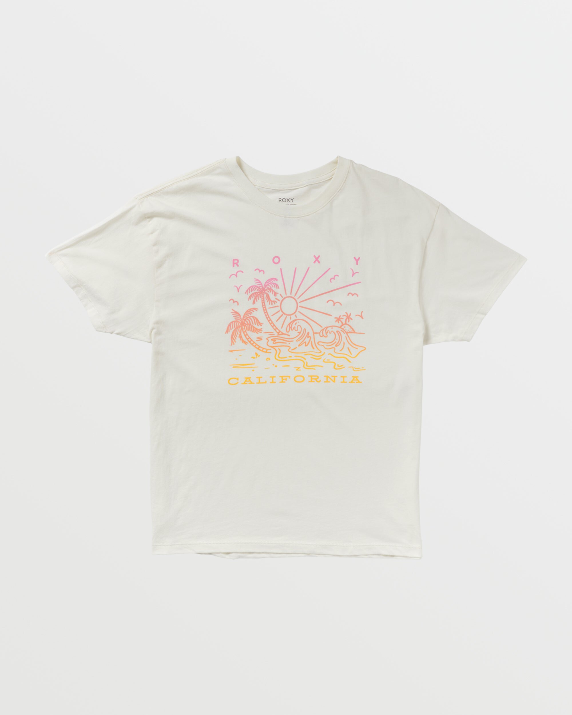 Sunny Days California Boyfriend T-Shirt Roxy