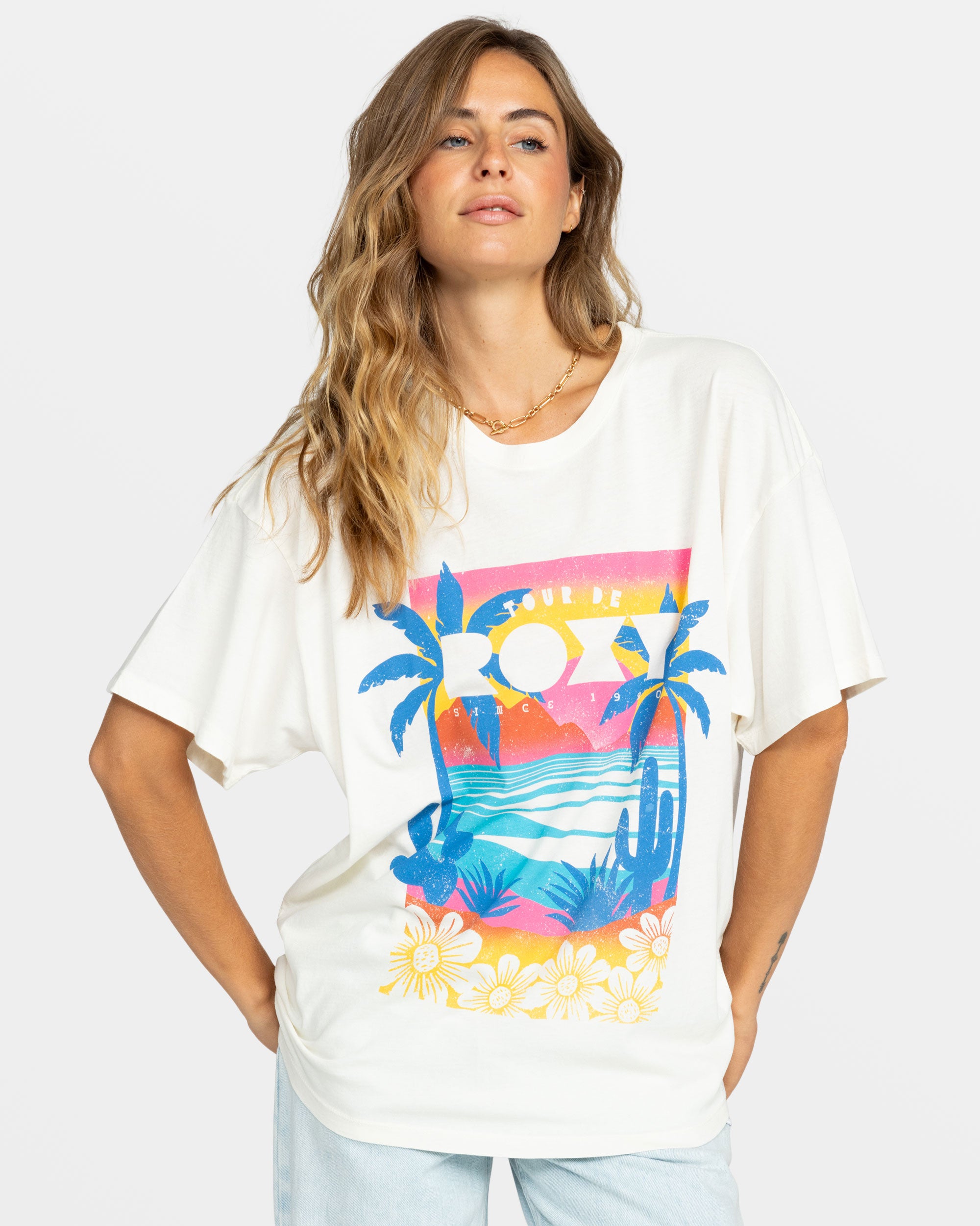 Tour De Roxy Oversized T-Shirt Roxy