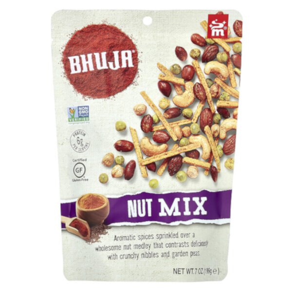 Nut Mix, 7 oz (Унции) (199 g) Bhuja