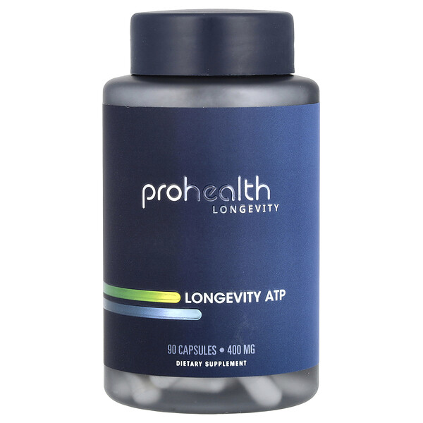 Longevity ATP, 400 mg, 90 Capsules ProHealth Longevity