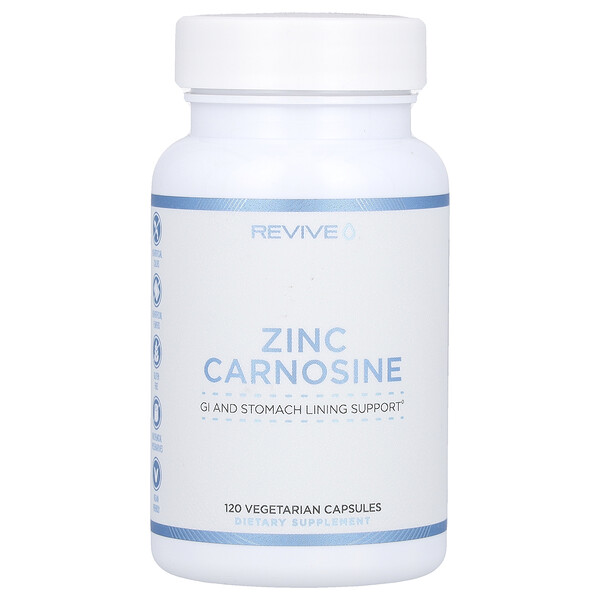 Zinc Carnosine, 120 Vegetarian Capsules RéVive