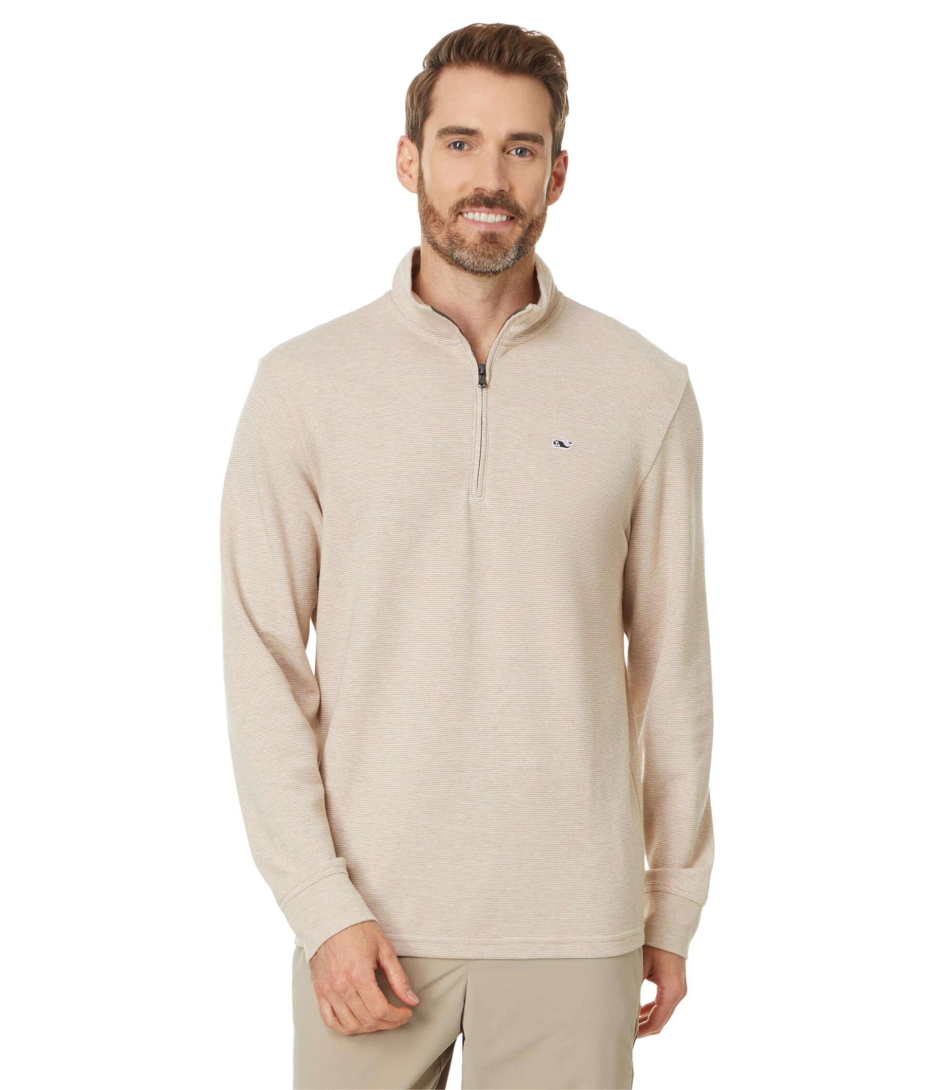 Мужской Пуловер Vineyard Vines Saltwater Quarter Zip Vineyard Vines