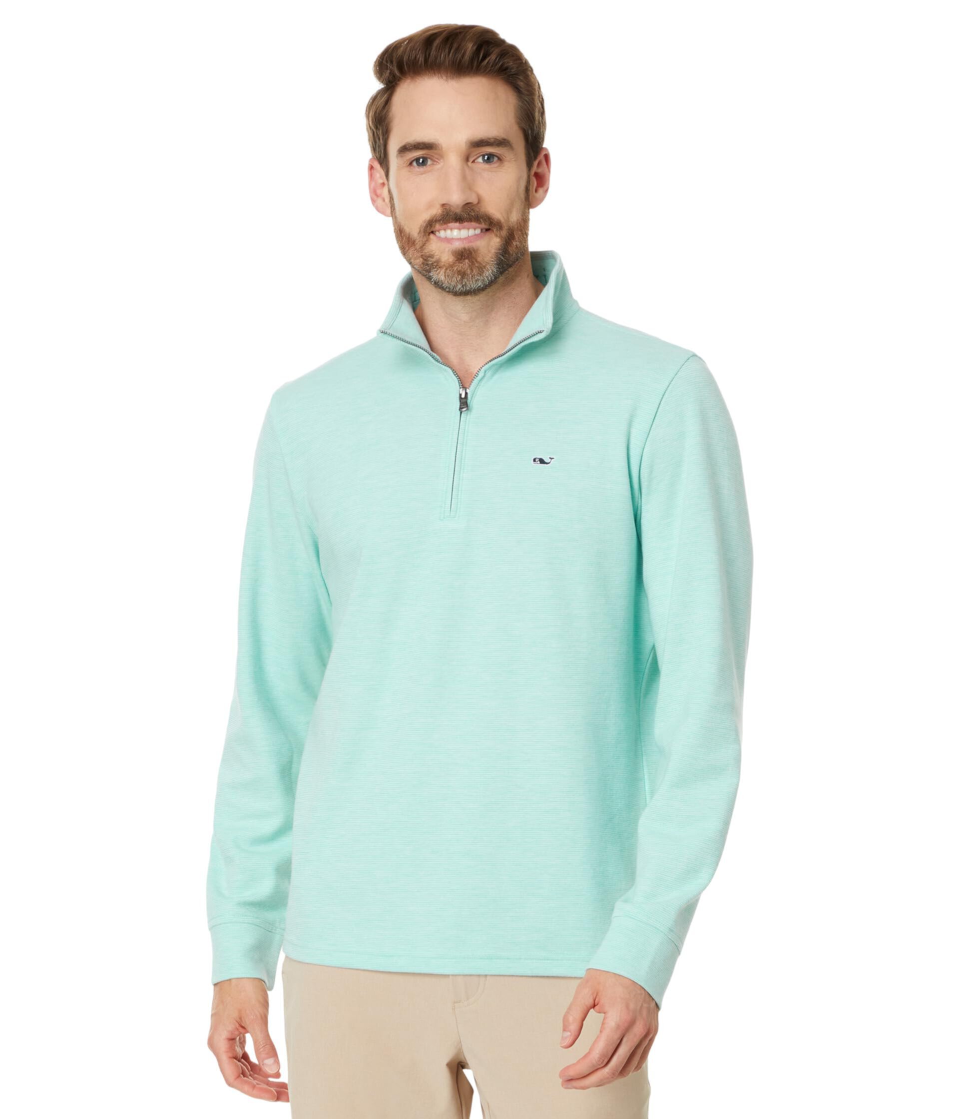 Мужской Пуловер Vineyard Vines Saltwater Quarter Zip Vineyard Vines