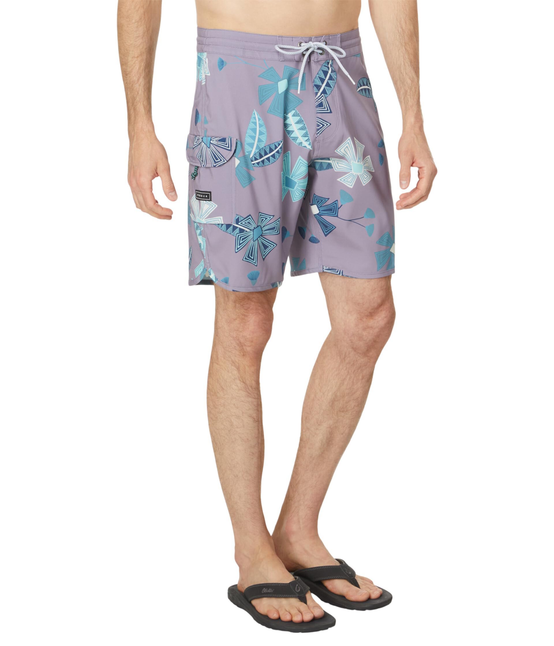 Мужские Плавки VISSLA Tribal Tropics 18.5" VISSLA