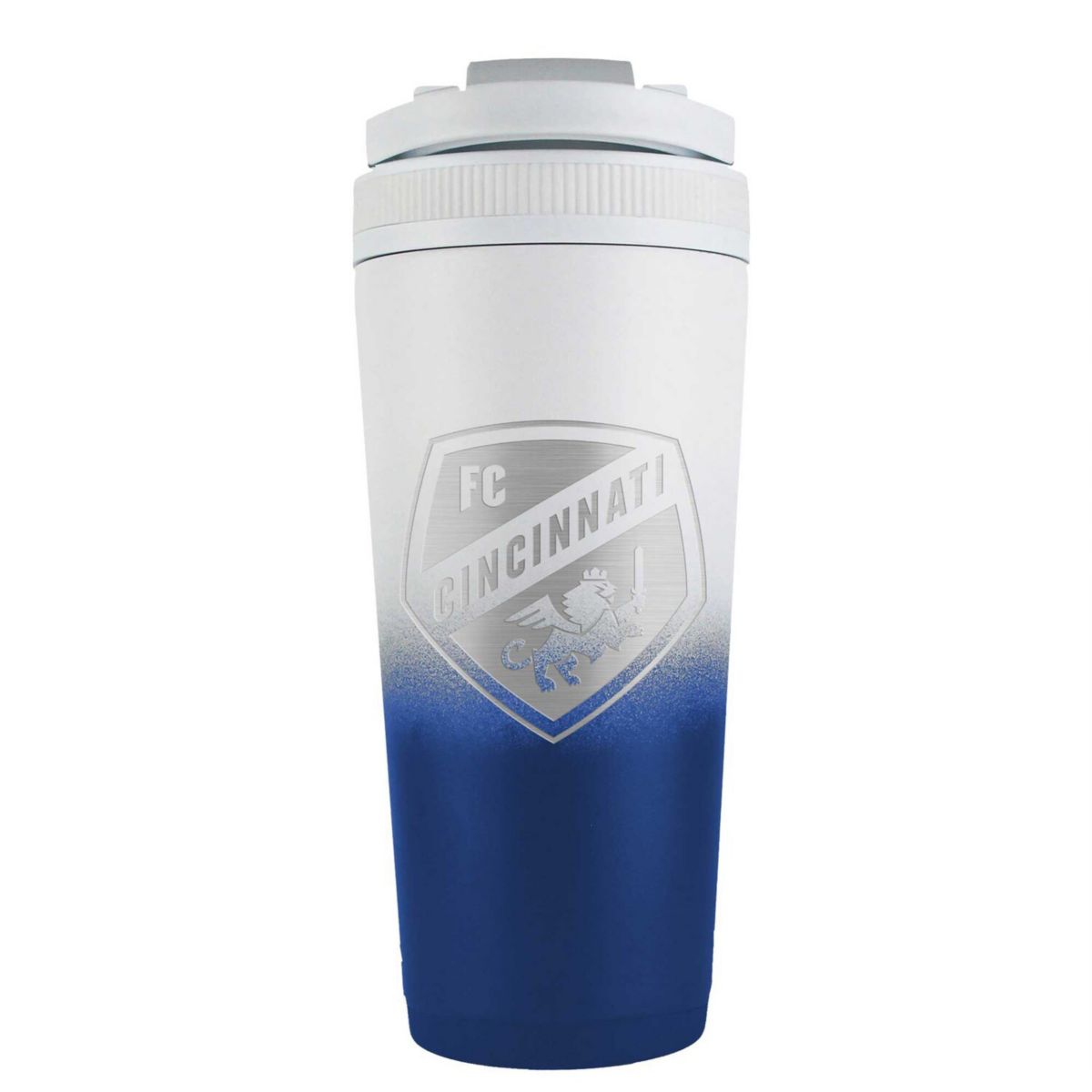 WinCraft FC Cincinnati 26oz. Ombre Stainless Steel Ice Shaker Blender Bottle Wincraft