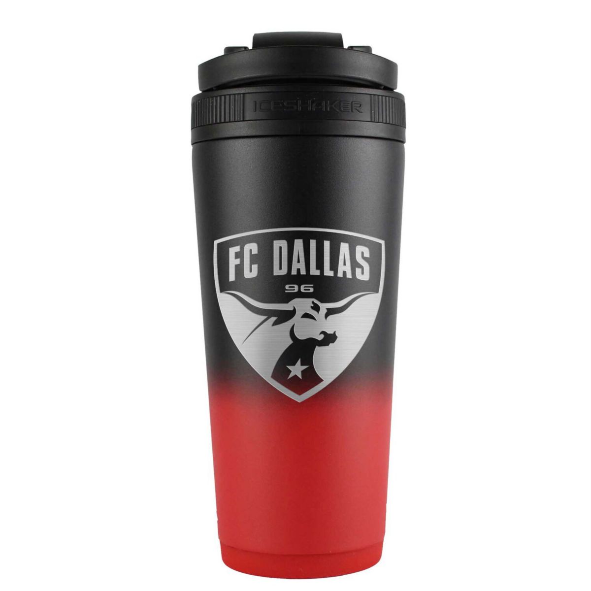 WinCraft FC Dallas 26oz. Ombre Stainless Steel Ice Shaker Blender Bottle Wincraft