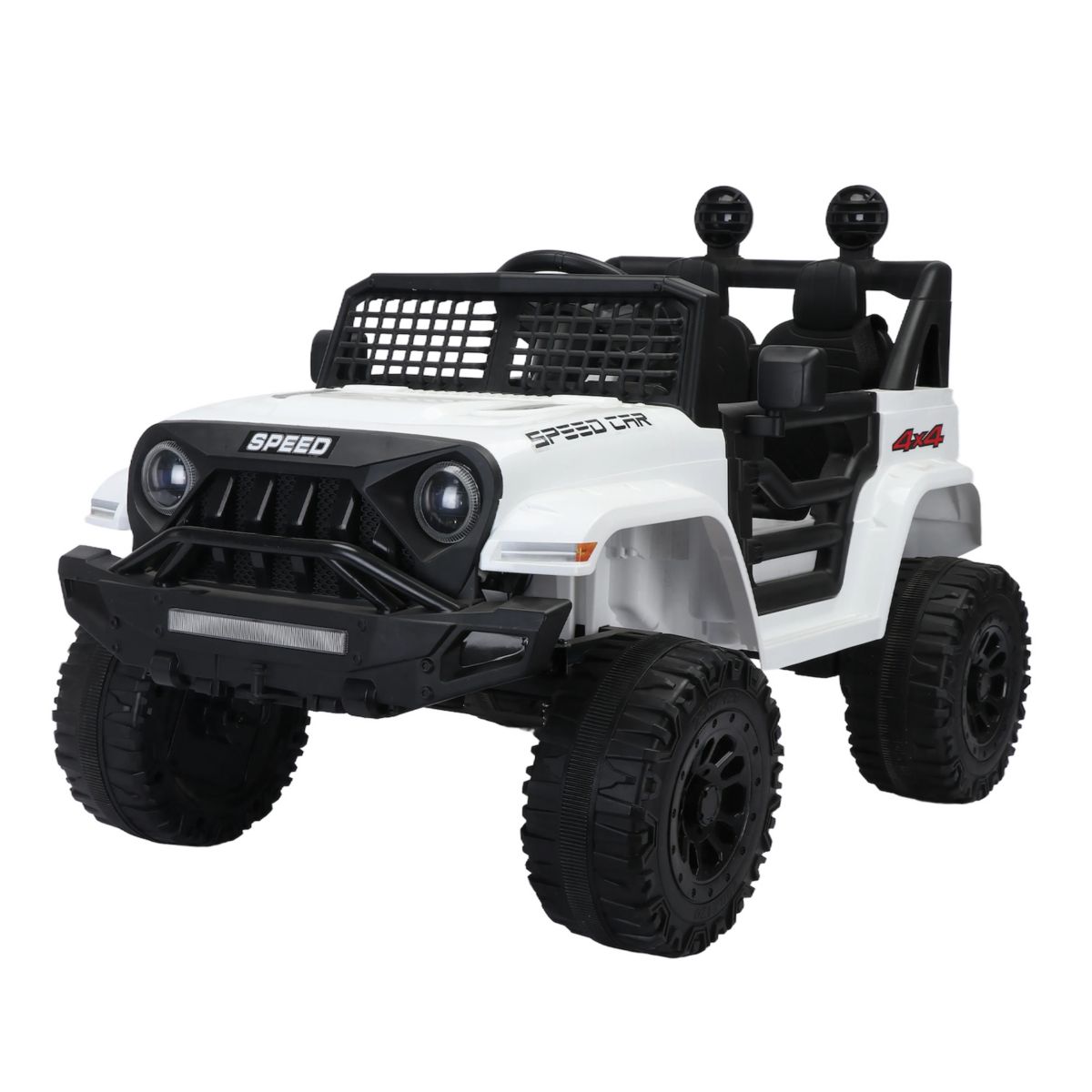 Ride On Truck Car For Kid,12v7a Kids Ride On Truck 2.4g W/parents Remote Control,electric Car Merax