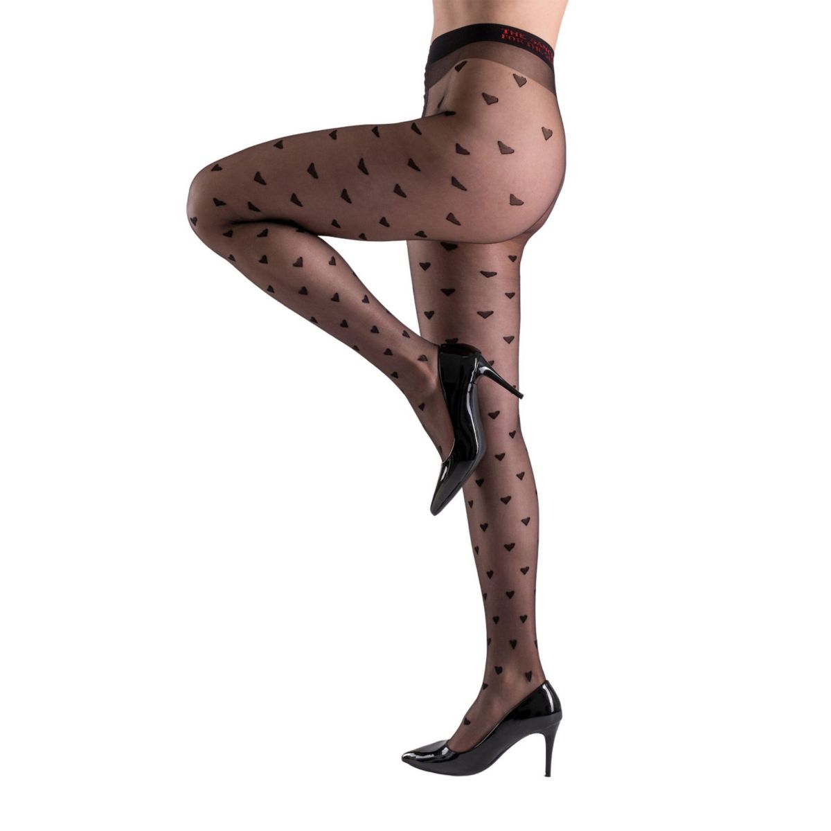 LECHERY® Heart 1 Pair of Tights Lechery