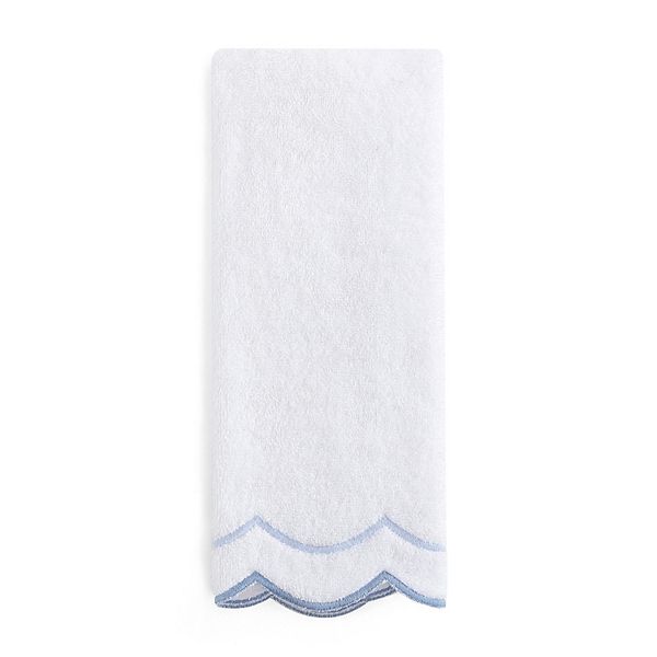 Peri Scalloped Cotton Hand Towel Peri