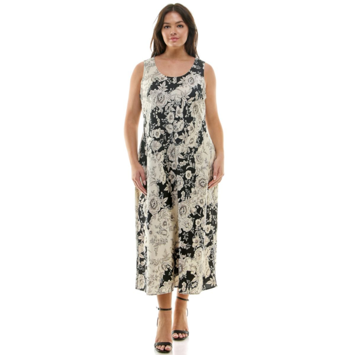 Plus Size Luxology Satin Slip Dress Luxology