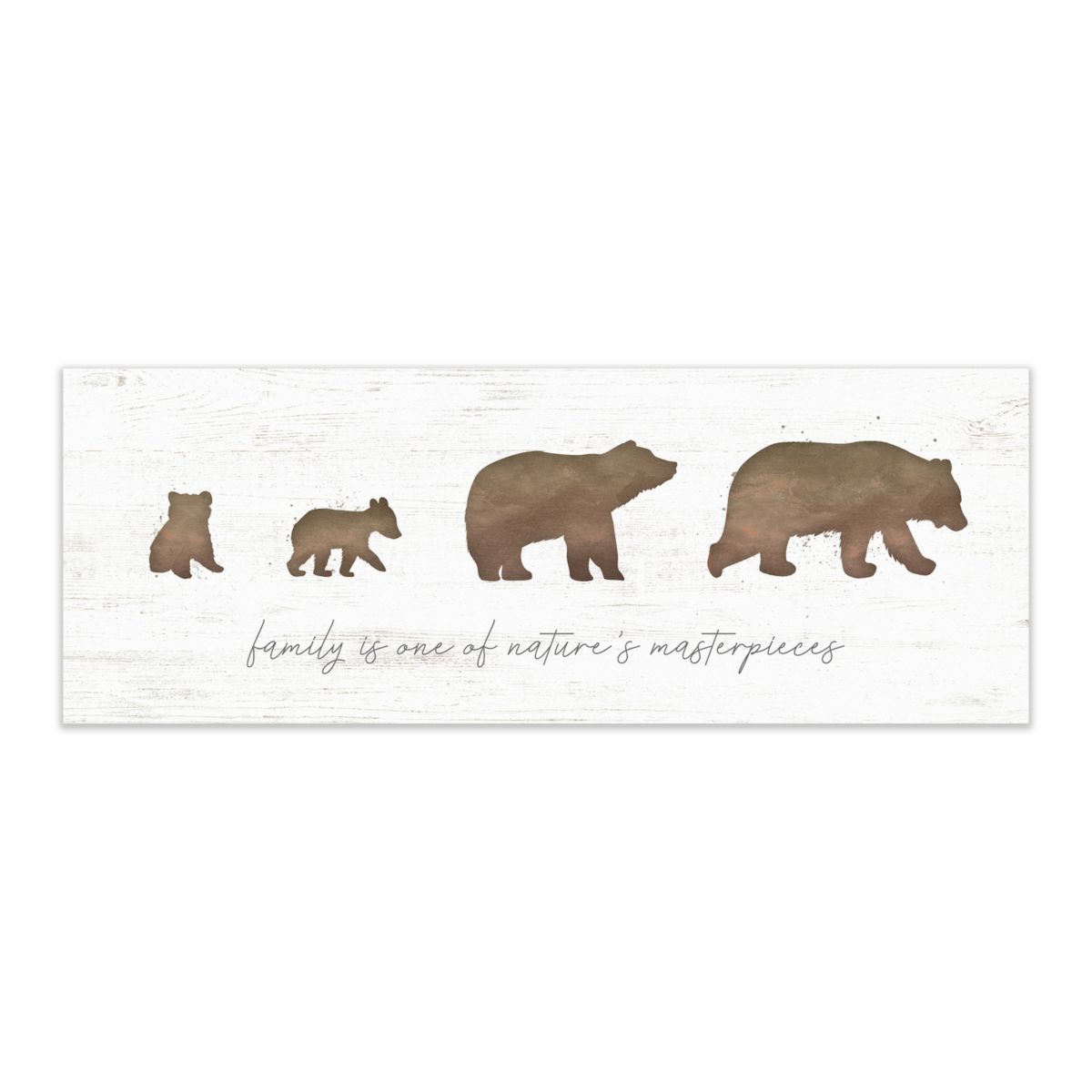 Personal-Prints 2 Cubs Bear Family Plaque Wall Art Personal-Prints