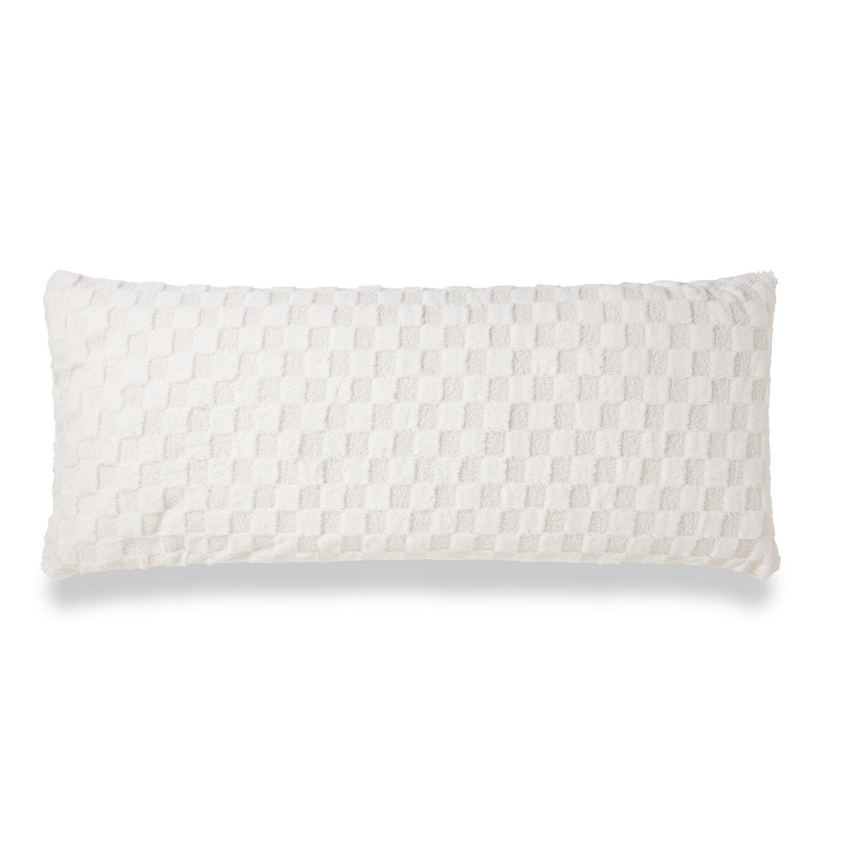 The Big One® Faux Fur Checkered Body Pillow The Big One