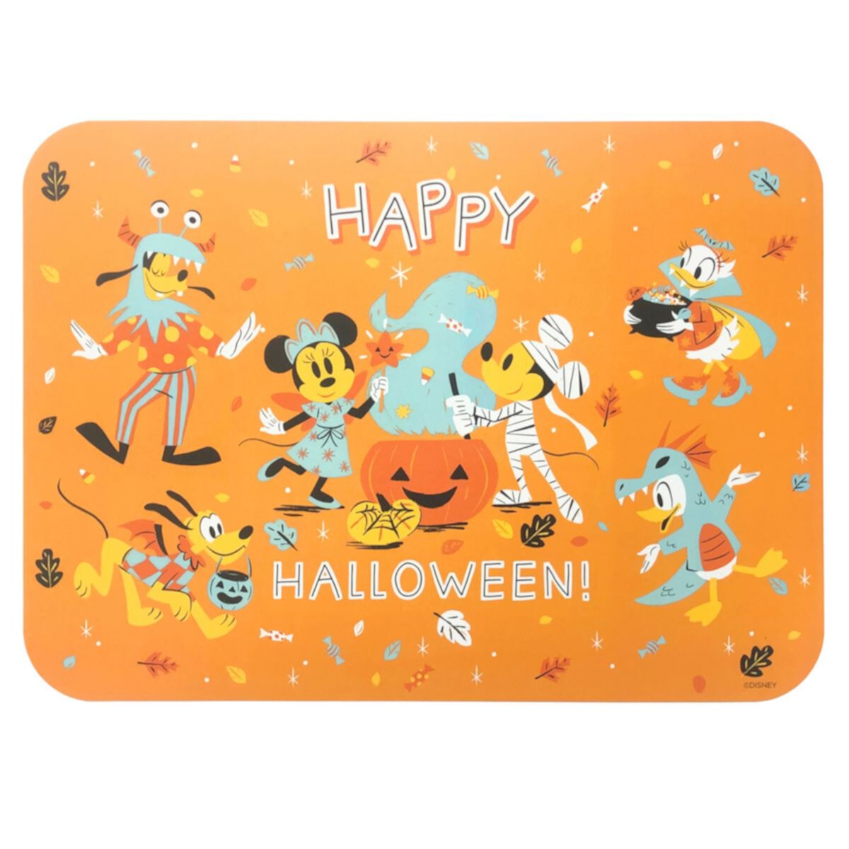 Disney's Mickey Mouse & Friends &#34;Happy Halloween&#34; Placemat by Celebrate Together™ Halloween Celebrate Together