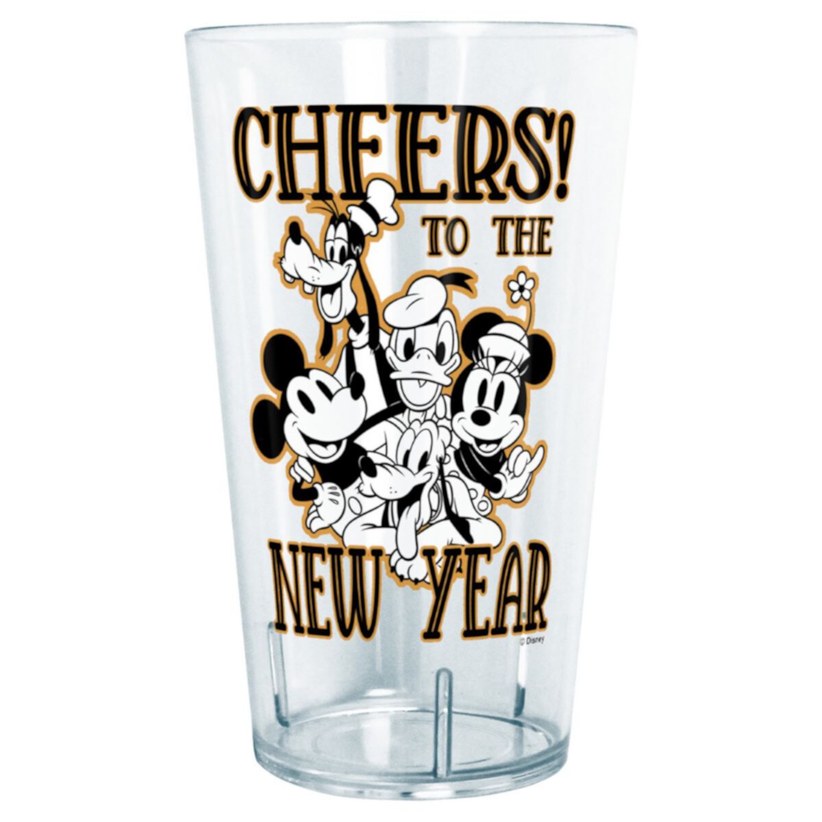 Mickey Mouse And Friends Cheers To The New Year Tritan Graphic Tumbler Licensed Character