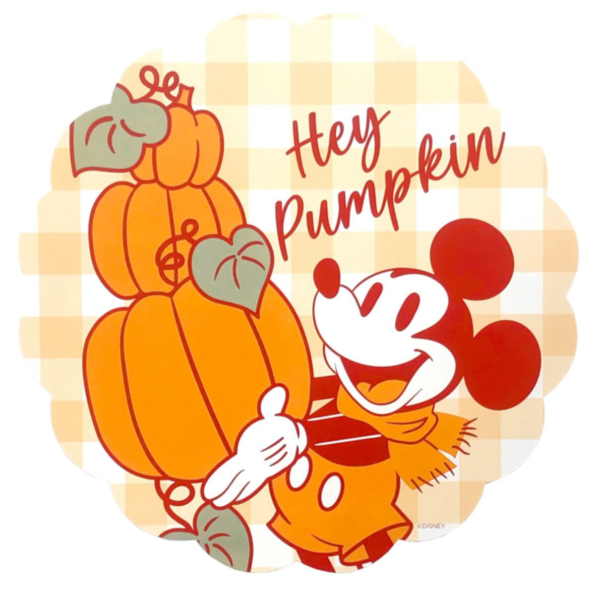 Celebrate Together™ Fall Hey Pumpkin Mickey Placemat Celebrate Together