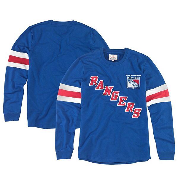 Мужская Футболка American Needle Sudbury Long Sleeve New York Rangers American Needle