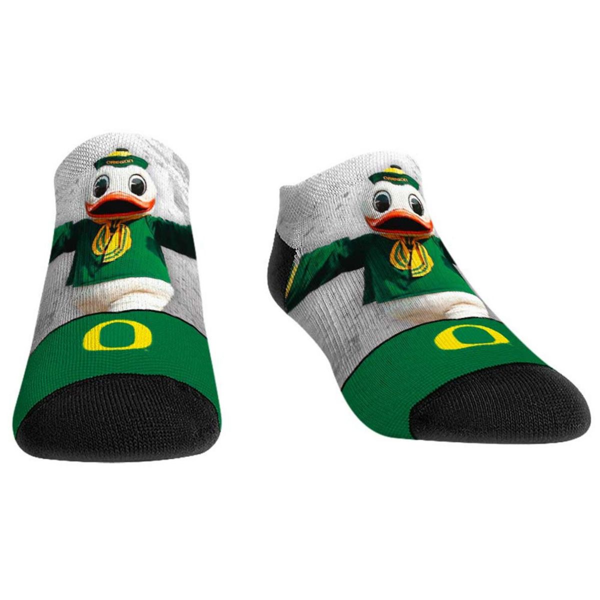 Unisex Rock Em Socks Oregon Ducks Mascot Walkout Low Cut Socks Unbranded