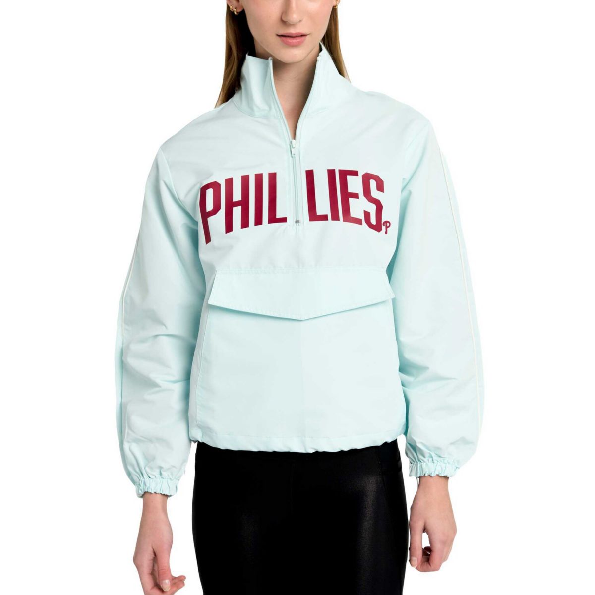 Женская Куртка Lusso Philadelphia Phillies Parker Half-Zip Lusso