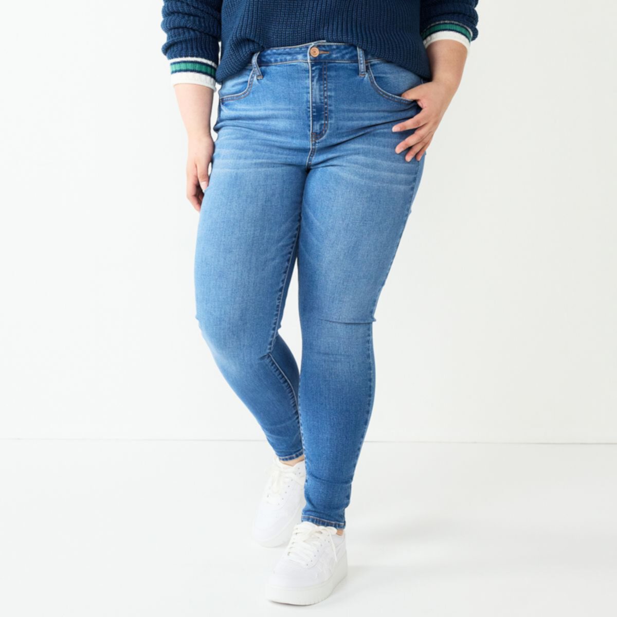 Juniors' Plus Size SO® High Rise Jeggings SO