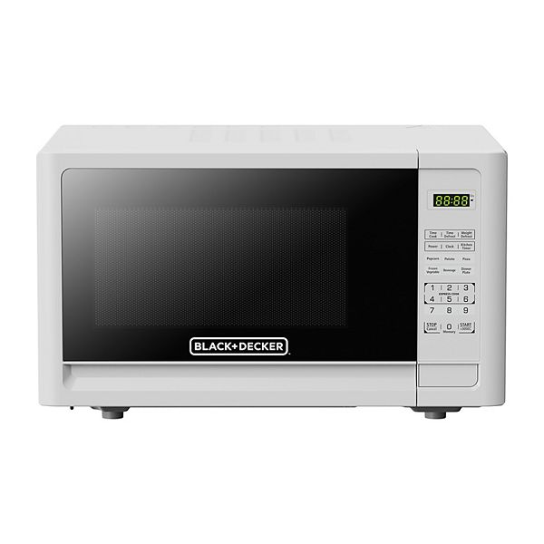 BLACK+DECKER™ EM031MFOP2 Microwave, White BLACK+DECKER