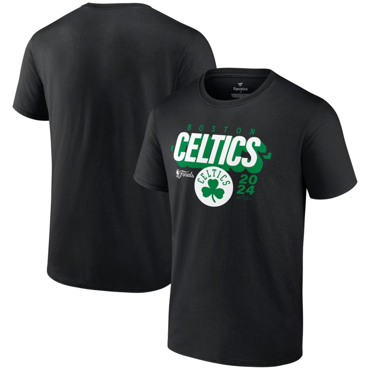 Men's Fanatics Black Boston Celtics 2024 NBA Finals Box Out T-Shirt Fanatics Brands - White Label